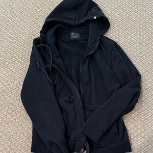 Figs Men’s Black Hoodie - SMALL